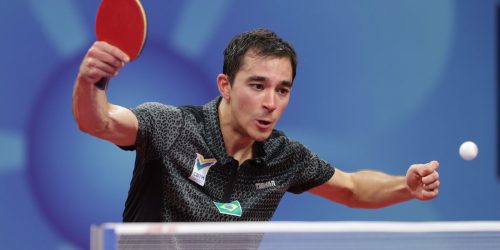 Imagem referente a Tênis de mesa: Calderano avança às oitavas de WTT Champions na França