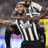 Imagem referente a Botafogo goleia Peñarol por 5 a 0 e coloca pé na final da Libertadores