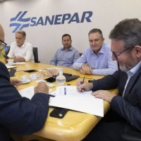 Imagem referente a Obras da Sanepar vão dobrar atendimento com serviços de esgoto em Jundiaí do Sul