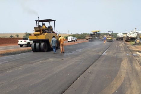 Duplicação de rodovia entre Maringá e Iguaraçu chega a 61,33% de execução