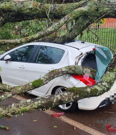 Imagem referente a Cascavel enfrenta mais um temporal nesta quinta-feira (24)