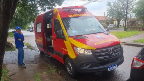 Imagem referente a Ciclista fica ferido em acidente de trânsito no bairro Floresta