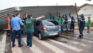 Imagem referente a Temporal em Cascavel: Prefeitura e Defesa Civil unem forças para minimizar danos