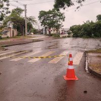 Imagem referente a Atenção motoristas: Avenida Piquiri segue interditada