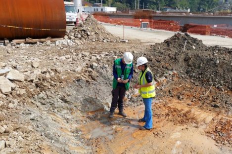 Imagem referente a Acompanhamento arqueológico garante preservação cultural na obra da Ponte de Guaratuba