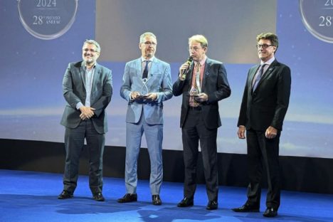 Imagem referente a Sanepar recebe pela 11ª vez o Troféu Transparência Anefac, em São Paulo