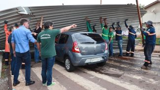 Temporais causam estragos no Sul do país e deixam milhares sem energia