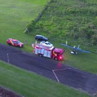 Imagem referente a Pouso forçado de ultraleve mobiliza Bombeiros em Cascavel