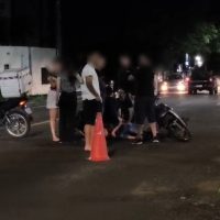 Imagem referente a Acidente deixa motociclistas feridos no Cancelli