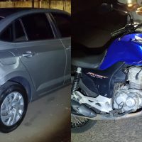 Imagem referente a Motociclista fica ferido em acidente no Universitário