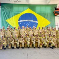 Imagem referente a Corpo de Bombeiros forma 42 novos integrantes para força-tarefa que atua em desastres