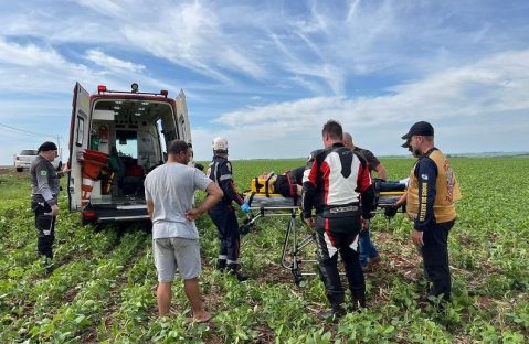 Imagem referente a Cascavelense sofre grave acidente com Ducati na PR-182 em Maripá