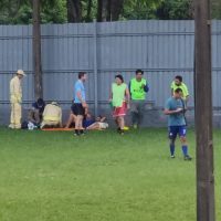 Imagem referente a Jogador é socorrido pelo Siate após acidente desportivo