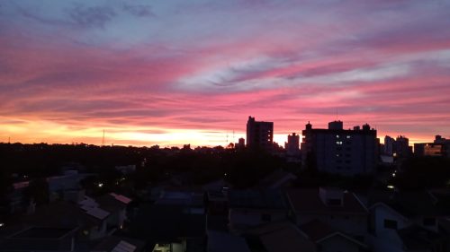 Imagem referente a Cascavel e seu pôr do sol maravilhoso