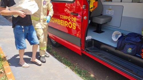 Imagem referente a Homem passa mal e sofre queda no Bairro Vila Tolentino