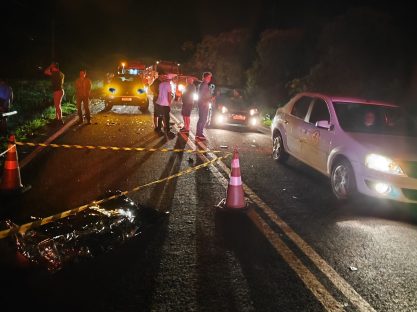 Tragédia: acidente em Quedas do Iguaçu deixa um morto e quatro feridos