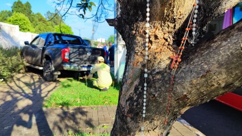 Imagem referente a Identificado motorista que morreu em frente ao Cemitério São Luiz