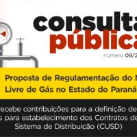 Imagem referente a Agepar abre consulta pública sobre o mercado livre de gás canalizado no Paraná