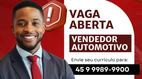 Autorella Seminovos anuncia vagas para vendedores