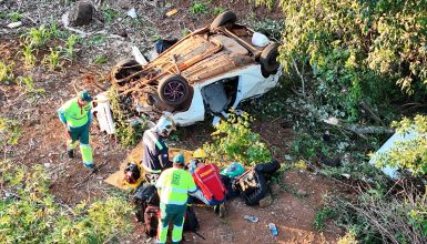 Imagem referente a Uma pessoa morre em grave acidente na BR-277 em Guaraniaçu