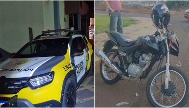 Imagem referente a Motociclista ferido em acidente no Floresta não tinha CNH e moto foi recolhida