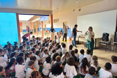 Imagem referente a Com foco na prevenção de intoxicações, Saúde amplia conscientização nas escolas