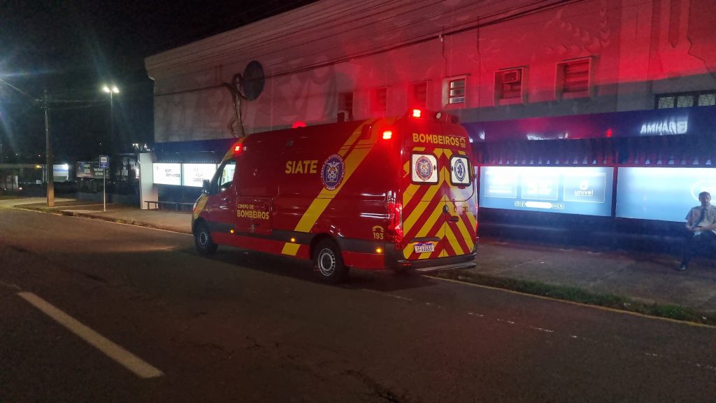 Homem sofre queda no Bairro Santa Cruz e fica ferido