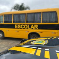 Imagem referente a PRF realiza operação com foco em fiscalização de veículos escolares em Guarapuava