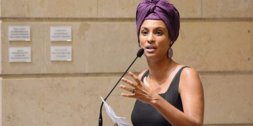 Imagem referente a Movimentos sociais fazem homenagem à vereadora Marielle Franco