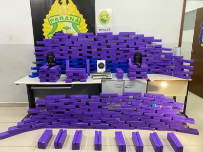 Estofaria de fachada: Polícia apreende 305kg de maconha em operação no Sítio Cercado