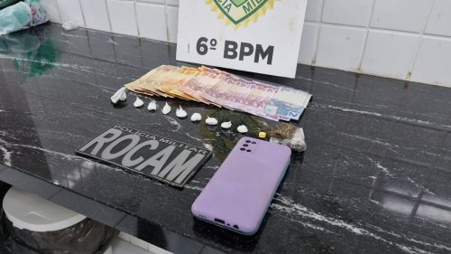 Imagem referente a Rocam intercepta ‘delivery de drogas’ e prende três suspeitos em Cascavel