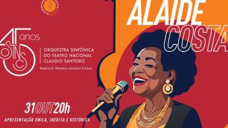 Concerto com Alaíde Costa abre nova temporada do Projeto Pixinguinha