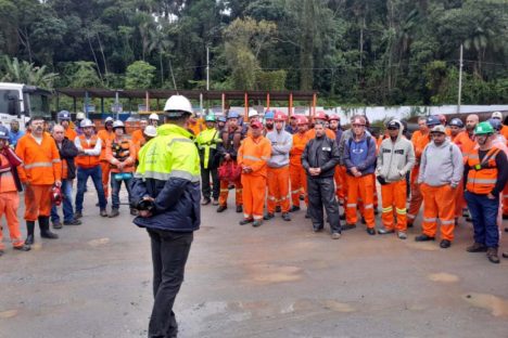 Imagem referente a Ponte de Guaratuba tem campanhas de saúde e segurança para trabalhadores