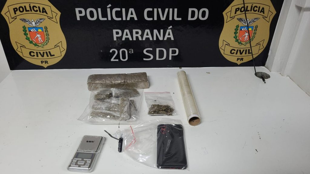 Polícia Civil prende suspeito por Tráfico de Drogas em Toledo