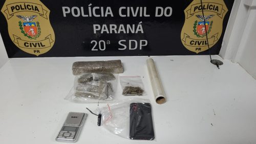 Imagem referente a Polícia Civil prende suspeito por Tráfico de Drogas em Toledo