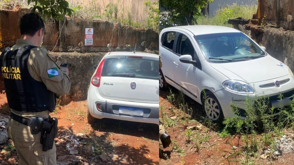 Idosa passa mal e bate carro contra muro em Apucarana
