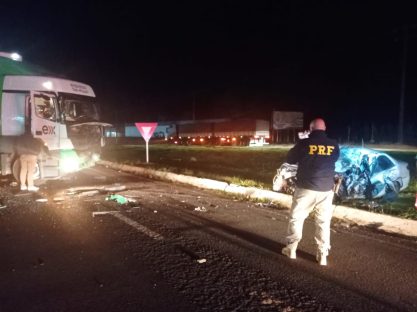 Imagem referente a Jovem de 28 anos tem morte instantânea após colisão na BR-277