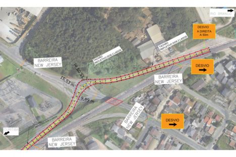 Imagem referente a Viaduto de Almirante Tamandaré será interditado para avanço da obra de duplicação