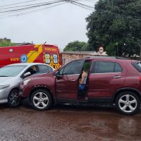 Imagem referente a Acidente de trânsito mobiliza Siate no bairro Santa Cruz