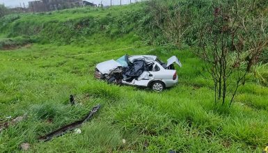 Imagem referente a Homem morre após grave colisão na BR-369 em Cascavel