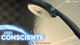 Campanha da Sanepar chama atenção para crise climática e uso consciente da água