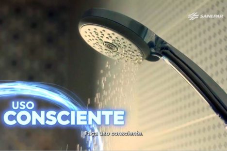 Imagem referente a Campanha da Sanepar chama atenção para crise climática e uso consciente da água