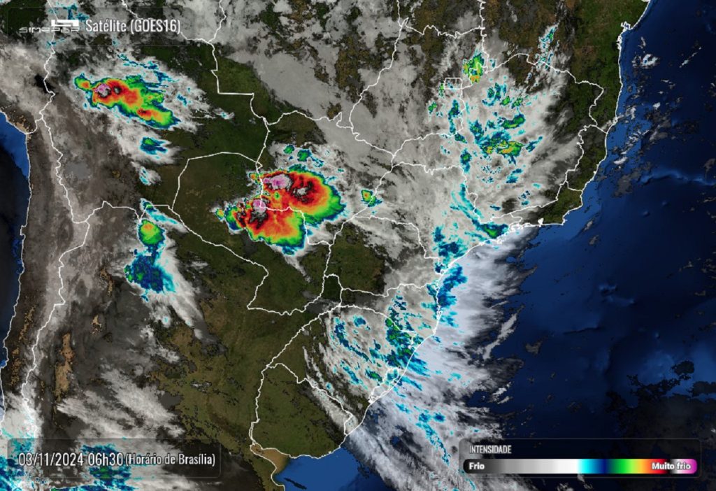 Domingo será de clima instável com chance de chuva em Cascavel