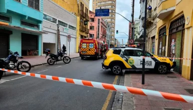 Imagem referente a Suspeito do tiroteio no Centro de Curitiba era investigado por matar mulher