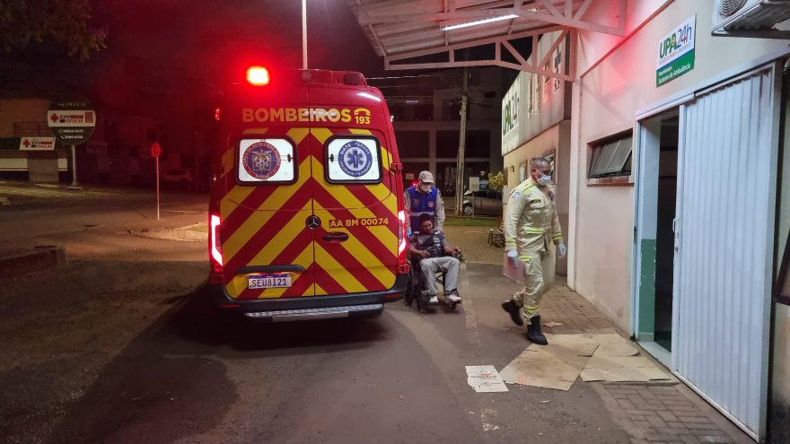 Homem fica ferido após queda de bicicleta elétrica em Cascavel