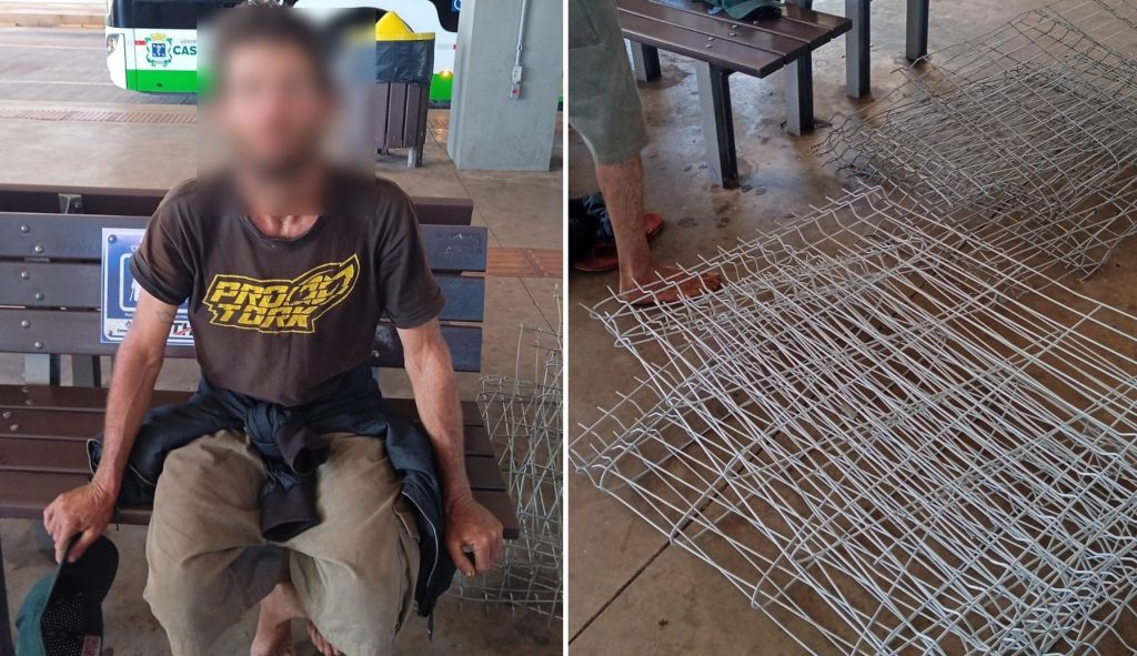 Homem é detido por furto no Terminal ao lado do Estádio Olímpico