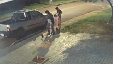 Imagem referente a Acompanhada de três crianças, mulher chuta filhote de gato em Cascavel