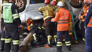 Bombeiros militares do Paraná disputam mundial de salvamento veicular em Portugal