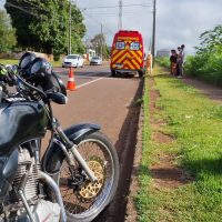 Imagem referente a Homem é atropelado por moto na Avenida das Pombas, em Cascavel