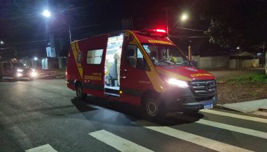 Imagem referente a Mulher fica ferida após sofrer queda de motocicleta no Maria Luiza